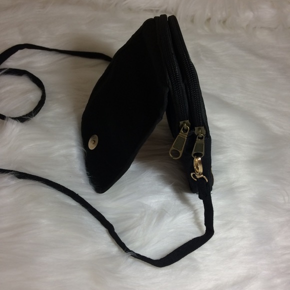 Embroidered boho crossbody bag - Picture 4 of 5